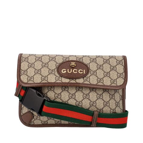 gucci belt bag gg supreme web waist strap|gucci neo vintage bag.